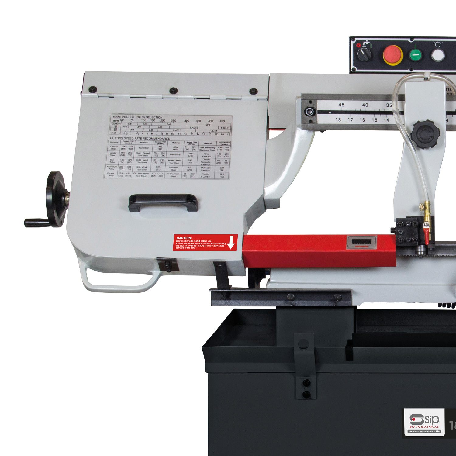 SIP 01597 18" 400V Professional Metal Cutting Bandsaw Machine - Image 5